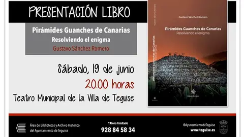 PRESENTACIOìN LIBRO TEGUISE PIRAìMIDES GUANCHES
