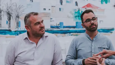 Echedey Eugenio y Jacobo Lemes