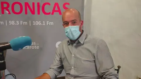 Raúl de León, secretario general del Comité local del PSOE en Bartolomé.