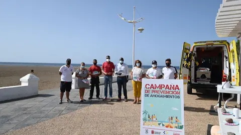 PRESENTA CAMPAÑA PREVENCIÓN ACCIDENTES, AHOGAMIENTO Y COVID 2