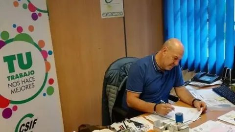 César Martínez Araque Pte. autonómico de Csif en Canarias