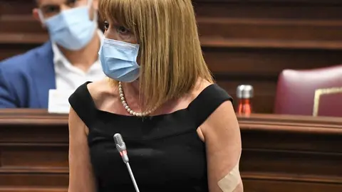 Esther González, portavoz sanitaria de Nueva Canarias (NC) en el Parlamento.