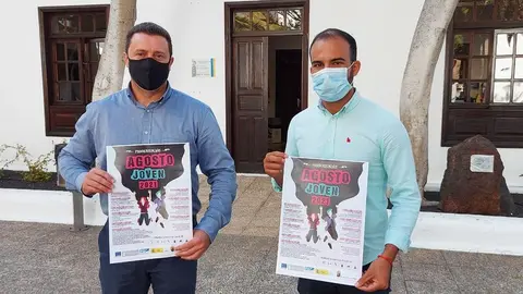 Óscar Noda (izq) y Daniel Medina