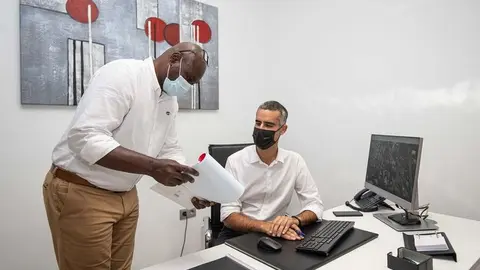 FOTO ALEXIS Y MAMADOU