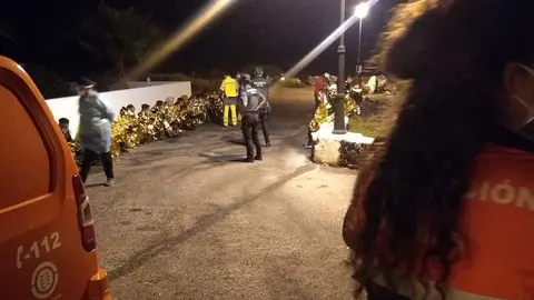 Imagen de archivo de otra patera llegada a Lanzarote.