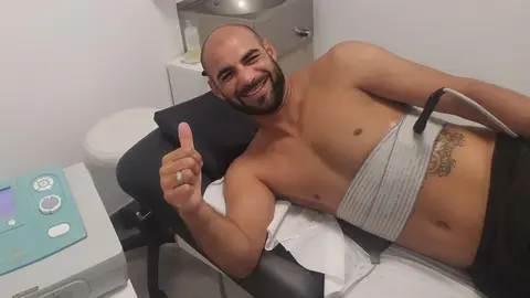 Ayoze Pérez. Lesion