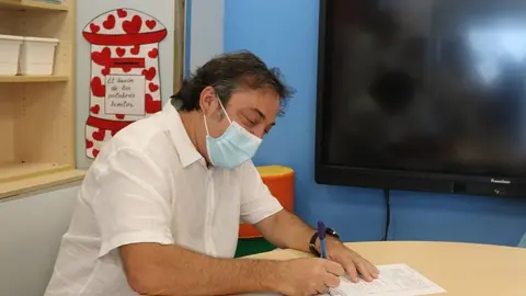 José Luis Aparicio, gerente dle Hospital Doctor José Molina Orosa.