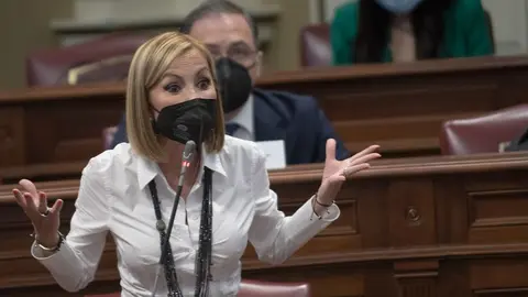 Australia Navarro, portavoz del Grupo Popular en el Parlamento de Canarias.