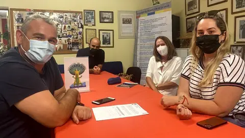 REUNION CONTRA LA VIOLENCIA DE GENERO 2021