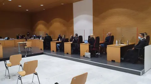 Imagen del arranque del juicio contra los seis acusados del asesinato del ciudadano lanzaroteño
