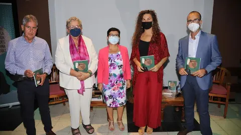 Uno de los momentos del acto celebrado en la Sociedad Democracia de Arrecife