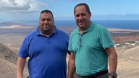 Juan-Monzón-y-Guayo-Rodríguez-ediles-del-Partido-Polular-en-Yaiza