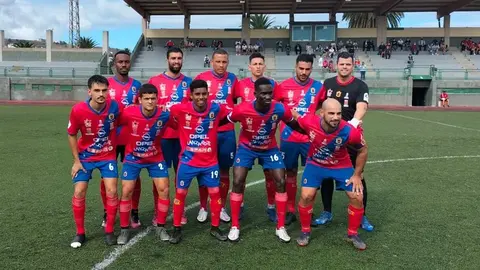 Imagen del equipo antes del encuentro