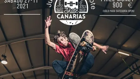 Cartel Copa Canaria Skate 2021Juventud Lanzarote WEB