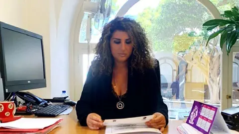 Elisabeth Merino, concejal de Somos Lanzarote en el Ayuntamiento de Arrecife.