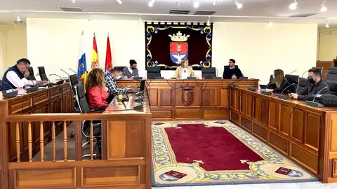 Junta de Gobierno de Arrecife que aprobó el convenio para la gestión del Islote de La Fermina