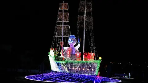 Una vez más el Ayuntamiento de Tinajo se ha superado con el alumbrado navideño