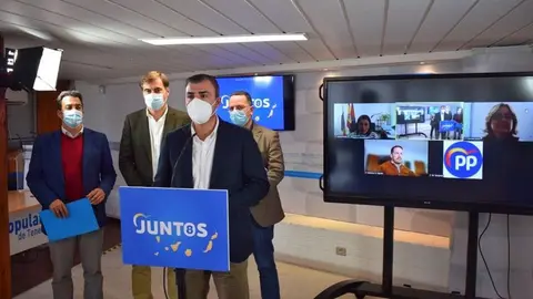Manuel Domínguez, presidente del PP en Canarias.