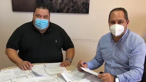 Guayo Rodríguez y Juan Monzón.