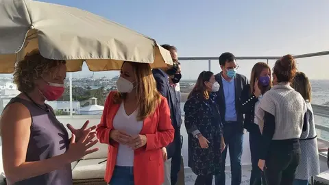 Imagen de la presentación este viernes de los nuevos consejeros del Gobierno del Cabildo de Lanzarote.