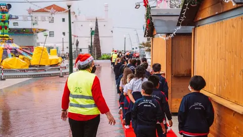 Más de un millar de escolares han visitado el Belén de Arrecife