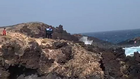 Imagen de una de las búsquedas que está haciendo en estos momentos la Policía Local y otros operativos.