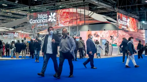 Imagen del pabellón de Canarias de este año en la Feria Internacional de Turismo de Madrid
