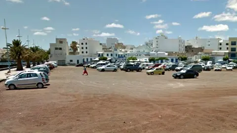 Imagen del solar de Ginory, en el centro de Arrecife.
