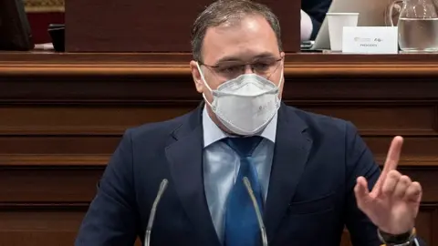 Carlos Ester, portavoz de Turismo del Grupo Popular en el Parlamento de Canarias.