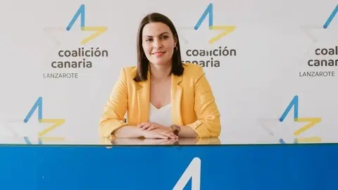 Migdalia Machín, secretaria general de CC en Lanzarote.