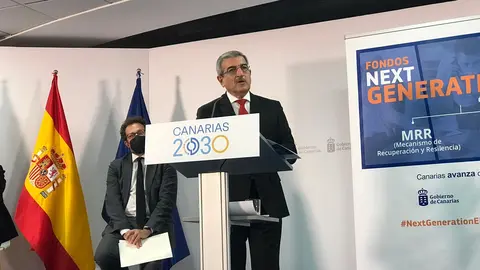 Román Rodríguez, consejero de Hacienda del Gobierno de Canarias.
