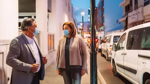 Astrid Pérez y Roberto Herbón