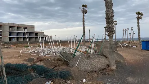 Escombros Avenida de Papagayo
