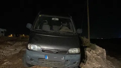 Vehículo Rescatado por la grúa.