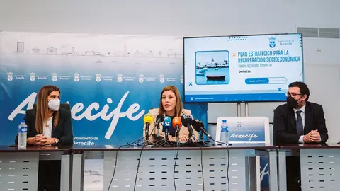 Rueda de prensa de presentación del Plan Estratégico para la Recuperación Socioeconómica