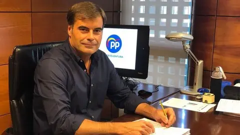 Fernando Enseñat, presidente del Partido Popular de Fuerteventura.