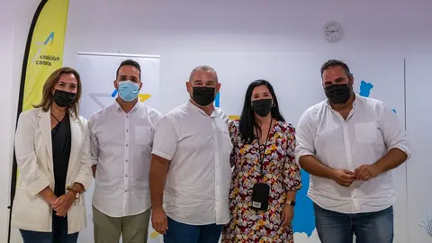 Coalición Canaria en Arrecife.