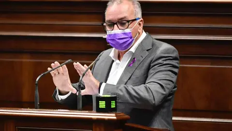 Luis Campos, portavoz parlamentario de Nueva Canarias.