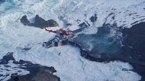 112 CANARIAS RESCATE EL HIERRO