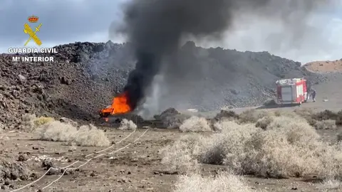 Simulacro de desactivación de explosivos en Montaña Bermeja.