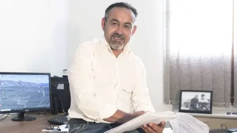 Víctor Robayna, secretario general de Coalición Canaria en Haría.