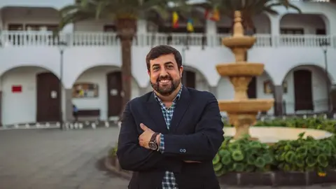 David Rocío, portavoz CC San Bartolomé.