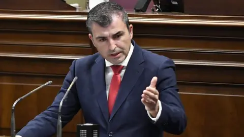 Manuel Domínguez en el Debate sobre el Estado de la Nacionalidad Canaria.