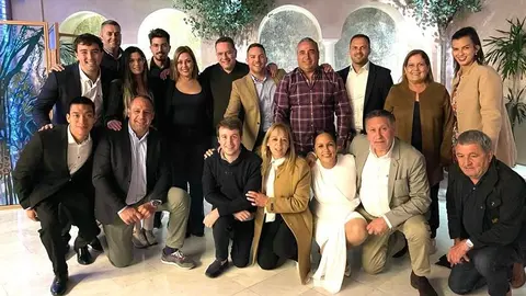 Imagen del grupo de integrantes del PP que fue a Sevilla.