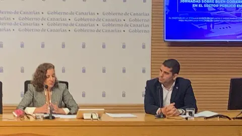 Benjamín Perdomo durante las jornadas