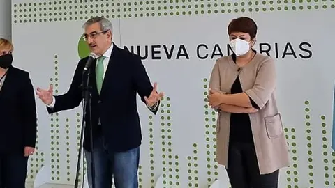 Rom&aacute;n Rodr&iacute;guez este jueves durante la presentaci&oacute;n de su candidatura