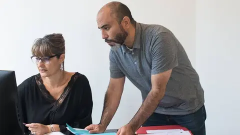 Leticia-Padilla-y-Leandro-Delgado-concejales-de-LEP-en-Arrecife