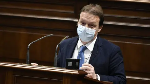 El diputado del Grupo Popular y portavoz en materia de Sanidad, Miguel Ángel Ponce.