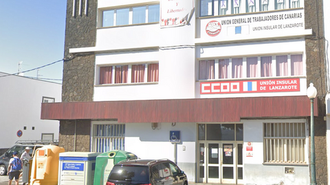 Imagen de archivo de la sede de UGT en Lanzarote.