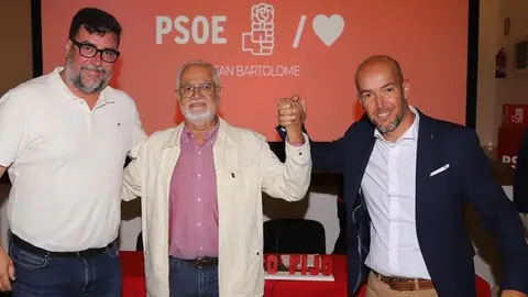 Isidro Alonso, Marcial Martín y Raúl de León